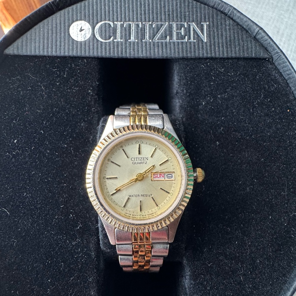 Citizen Quartz Two-Tone Watch